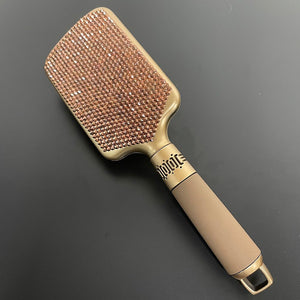 Rhinestone Hair Brush Bling