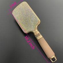 Load image into Gallery viewer, Rhinestone Hair Brush Bling
