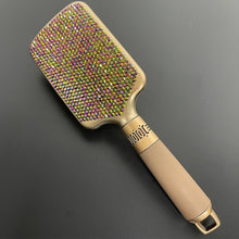 Load image into Gallery viewer, Rhinestone Hair Brush Bling
