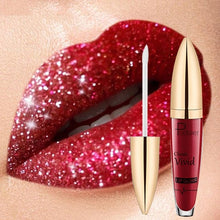 Load image into Gallery viewer, Sexy Shiny Lip Gloss Long Lasting Glitter Lipstick Liquid Shiny Lip Gloss Diamond Waterproof Pearl Lipgloss Women Lip Makeup
