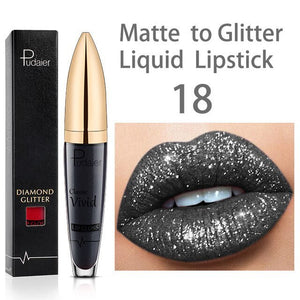 Sexy Shiny Lip Gloss Long Lasting Glitter Lipstick Liquid Shiny Lip Gloss Diamond Waterproof Pearl Lipgloss Women Lip Makeup