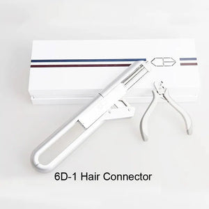 6D human hair extension machine 6D-1 hair extension tools salon supply 30-60 min full head 6D hair extension set