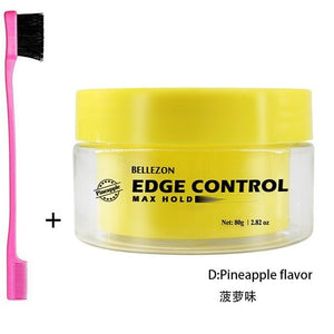 Hair Oil Wax Cream Edge Control Hair Fixative Gel 4 Colors Broken Hair Finishing Hair Styling Cream Finishing Anti-Frizz Tools