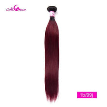 Load image into Gallery viewer, Brazilian Straight  1/3/4 Bundles Ombre 100% Human Hair Weave Bundles
