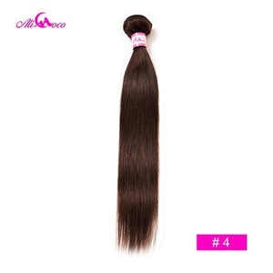 Brazilian Straight  1/3/4 Bundles Ombre 100% Human Hair Weave Bundles